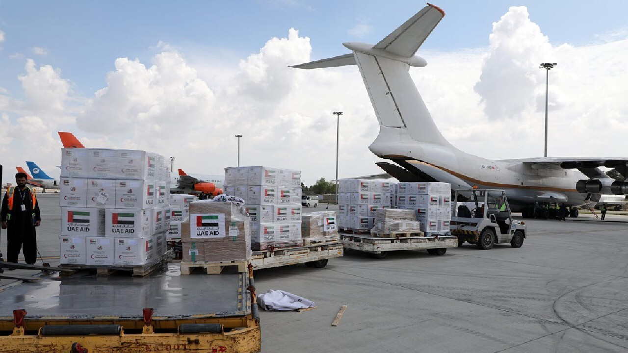 امارات پنجمین محموله کمک‌های بشردوستانه را به افغانستان ارسال کرد