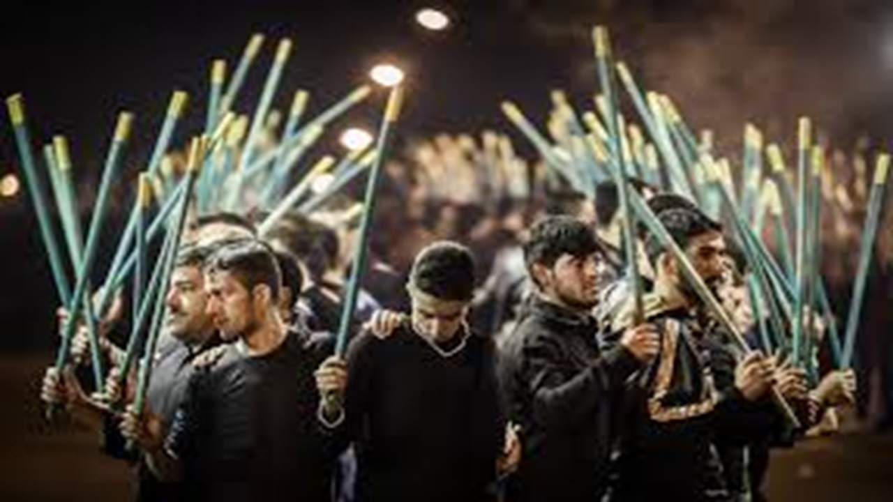 مراسم مذهبی و سنتی شاهحسینگویان + فیلم