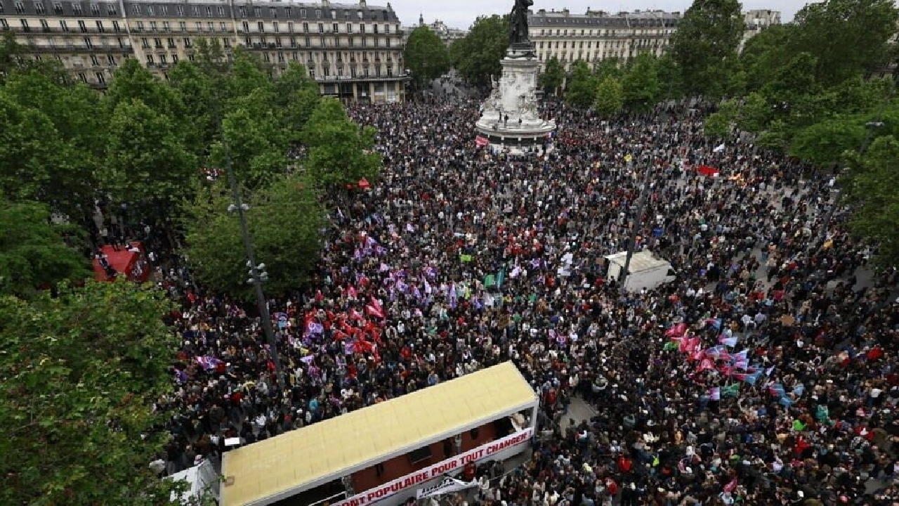 صد‌ها هزار فرانسوی علیه جریان راست افراطی تظاهرات کردند