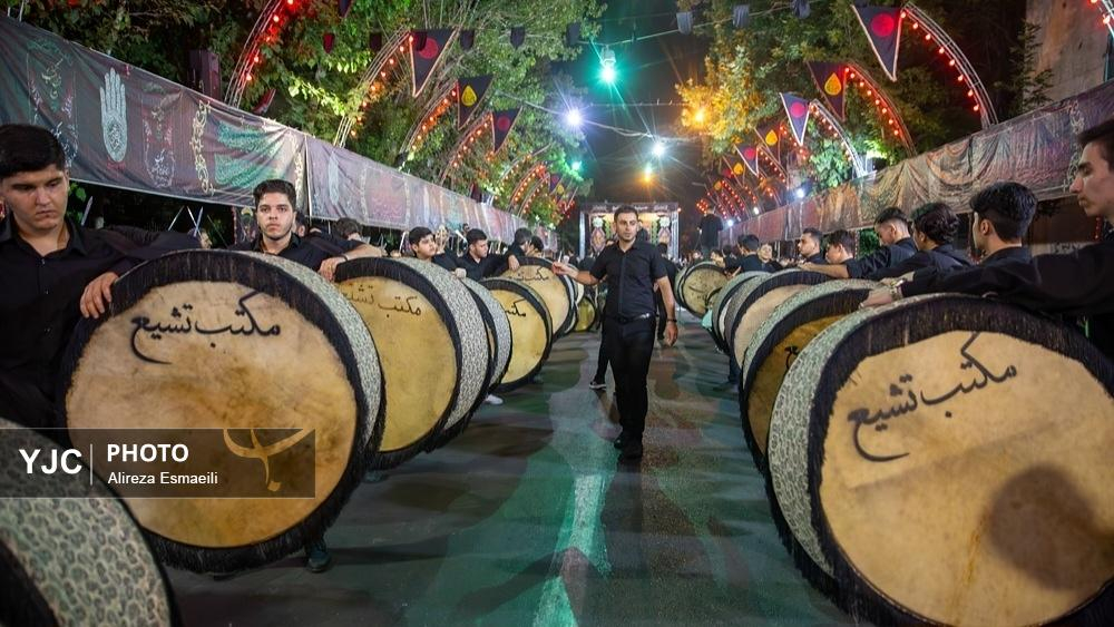 مراسم عزاداری سنتی «شاه حسین گویان» در تهران