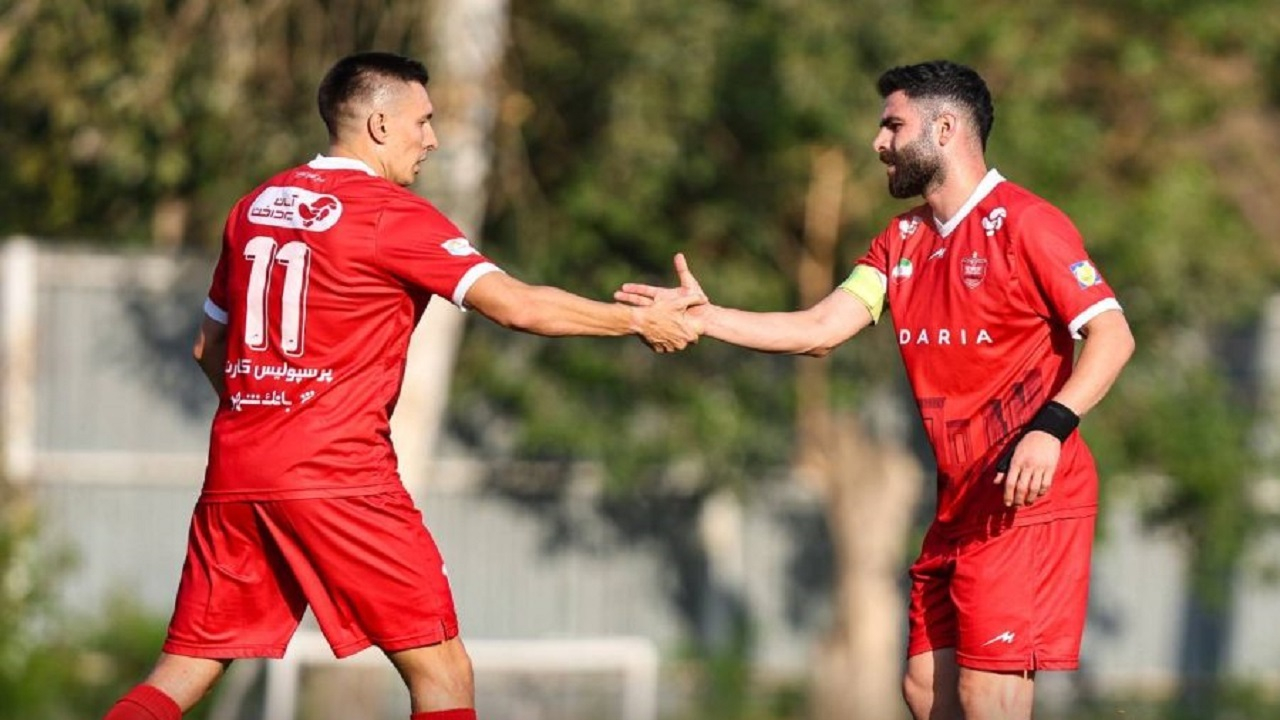 آخرین بازی تدارکاتی پیش فصل پرسپولیس با جشنواره گل همراه شد