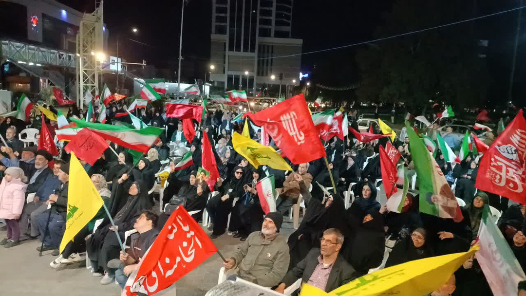 خیمه مقاومت آستان قدس رضوی در میدان جانباز؛ تجلی عهد مردم با خون رهبر شهید و اقامه عزای فاطمیه