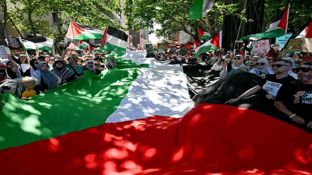 استرالیا، نماد باشکوه حمایت از فلسطین در عرصه جهانی + فیلم