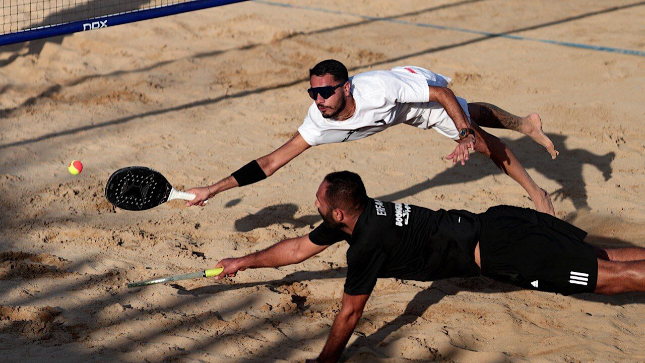 قهرمانی بندهنژاد و جوینده در BT۵۰ تنیس ساحلی