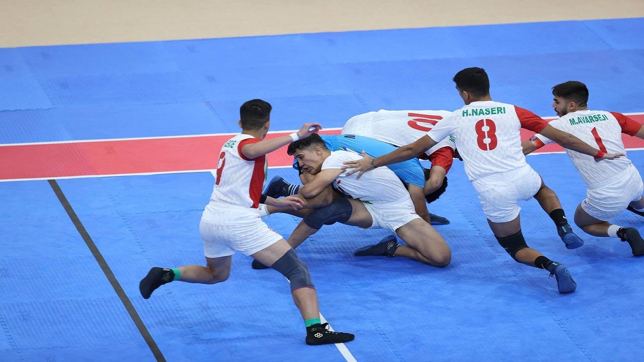 پسران کبدی ایران مقابل هند ناکام ماندند