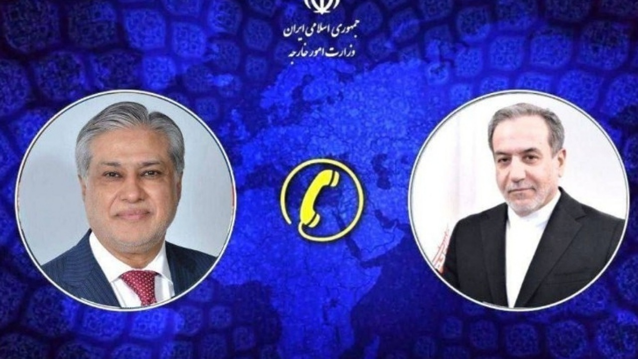 گفت‌وگوی تلفنی وزرای امور خارجه جمهوری اسلامی ایران و پاکستان