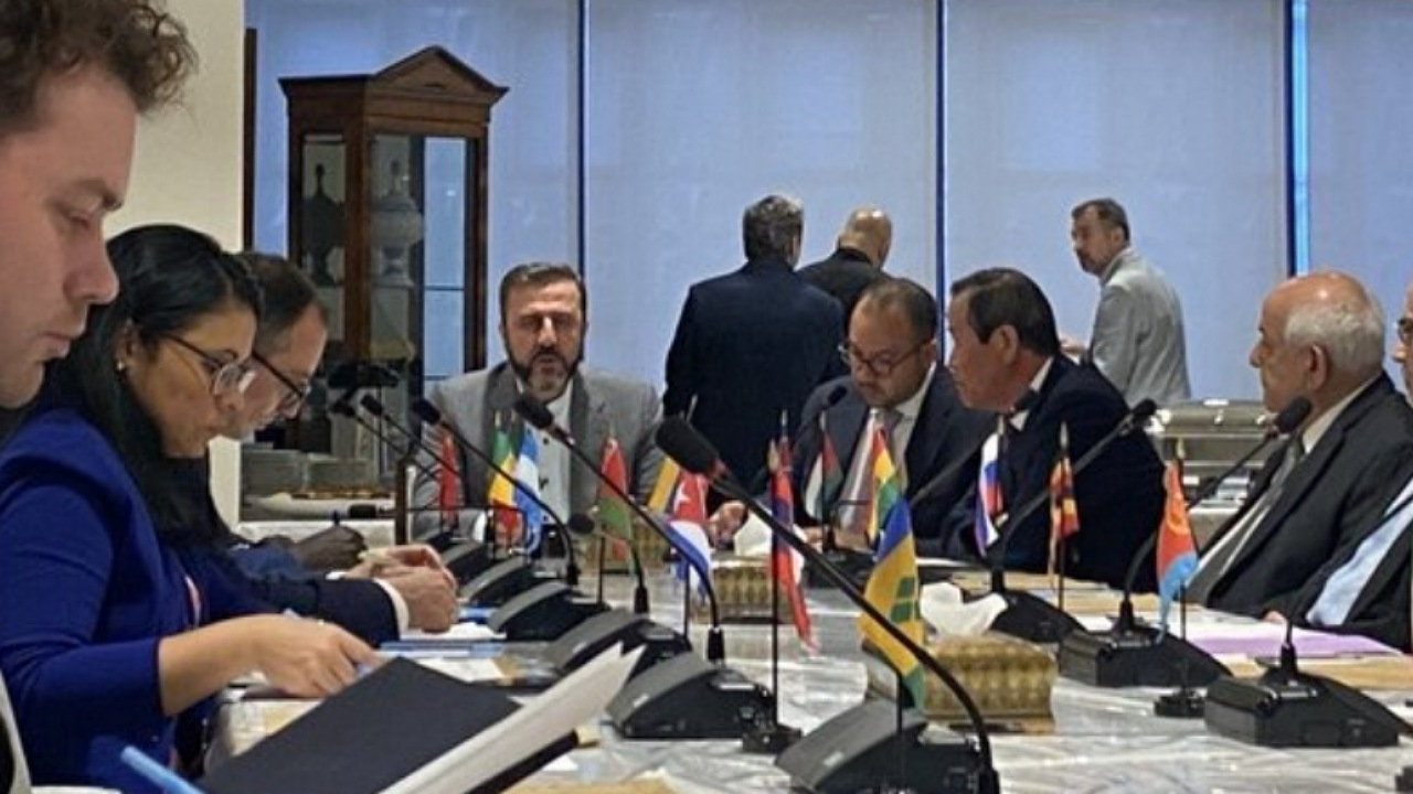 نشست غریبآبادی با گروه دوستان منشور ملل متحد؛ اجماع گسترده علیه تجاوز آمریکا و رژیم اسرائیل