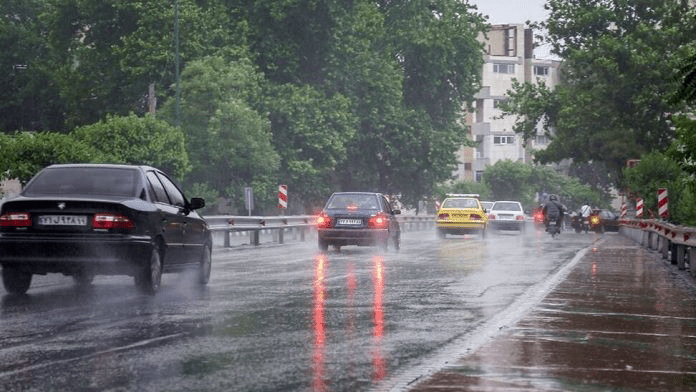بارش باران در راه تهران و چند استان ایران