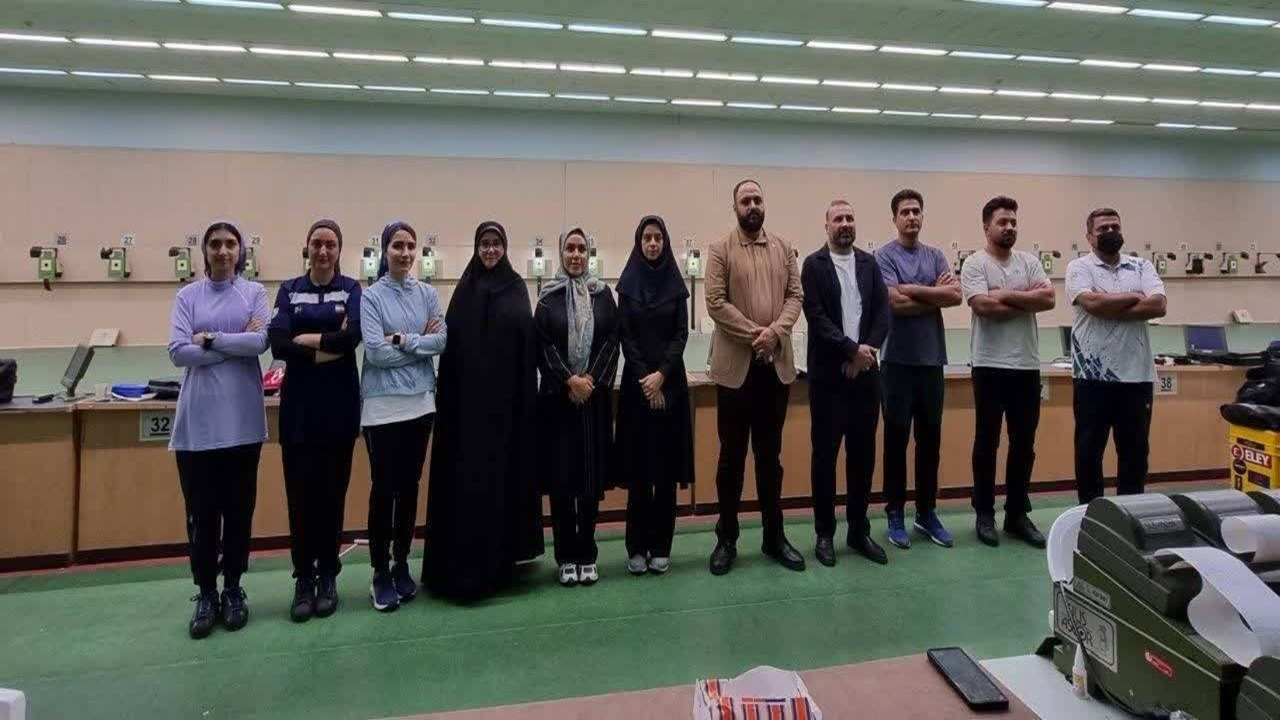 بازدید معاون وزیر ورزش از اردوی ملی پوشان تیراندازی اعزامی به ناگویا