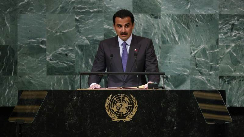 امیر قطر خواستار ایجاد «نظام امنیت جمعی منطقه‌ای» شد
