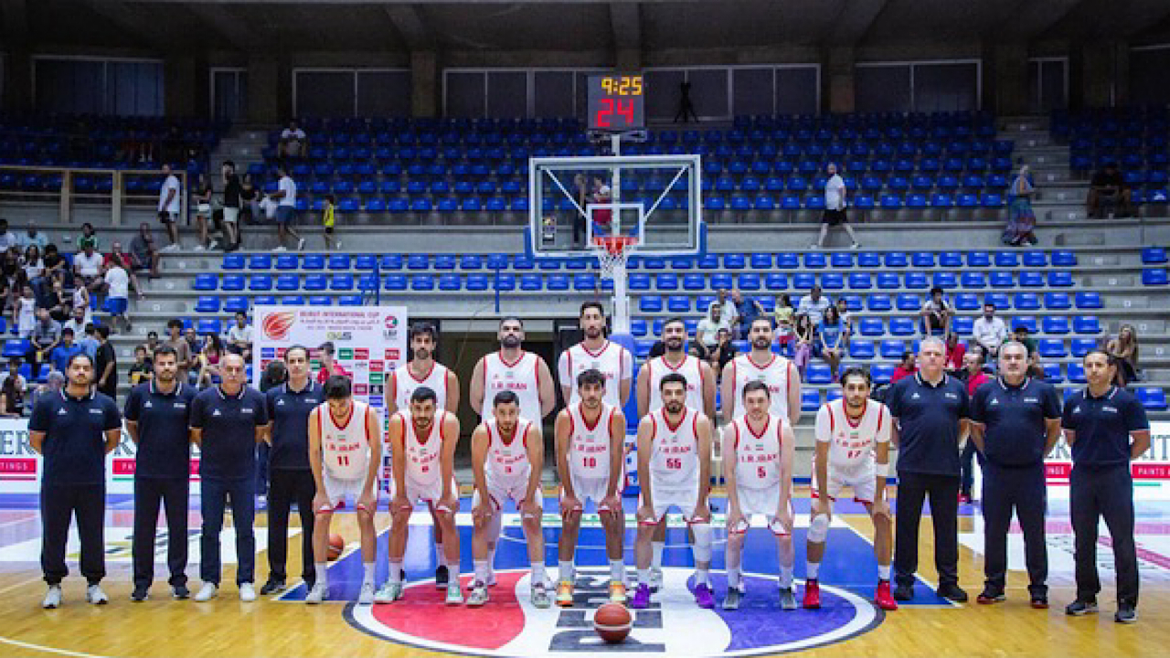 پیروزی تیم ملی بسکتبال مقابل روسیه در مسکو