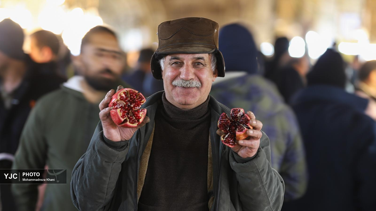 بازار خرید شب یلدا در زنجان