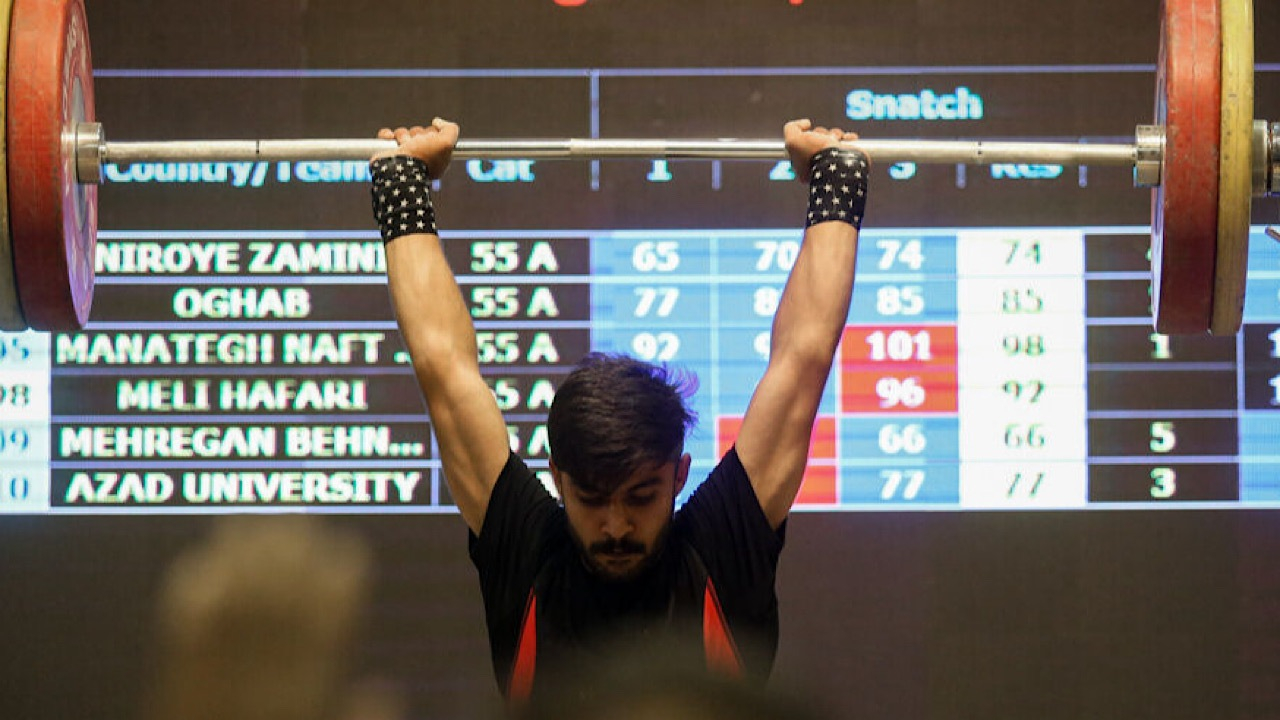سپاهان قهرمان لیگ وزنهبرداری شد