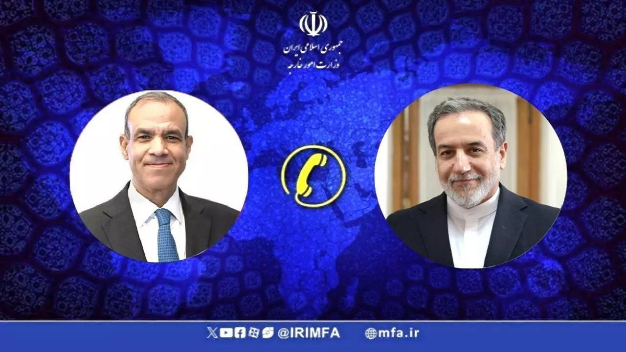 گفتوگوی تلفنی وزرای خارجه ایران و مصر
