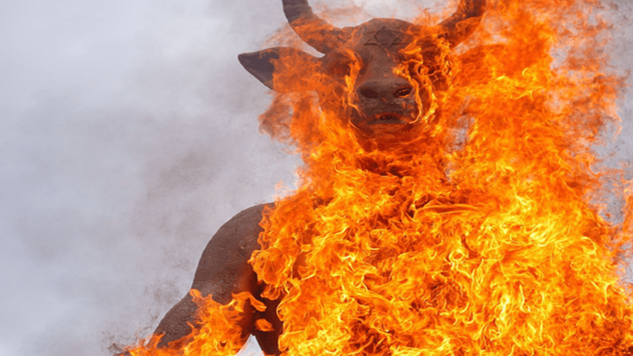 مرگ بر «بَعلِ» جنایتکاران جزیرهٔ اپستین!