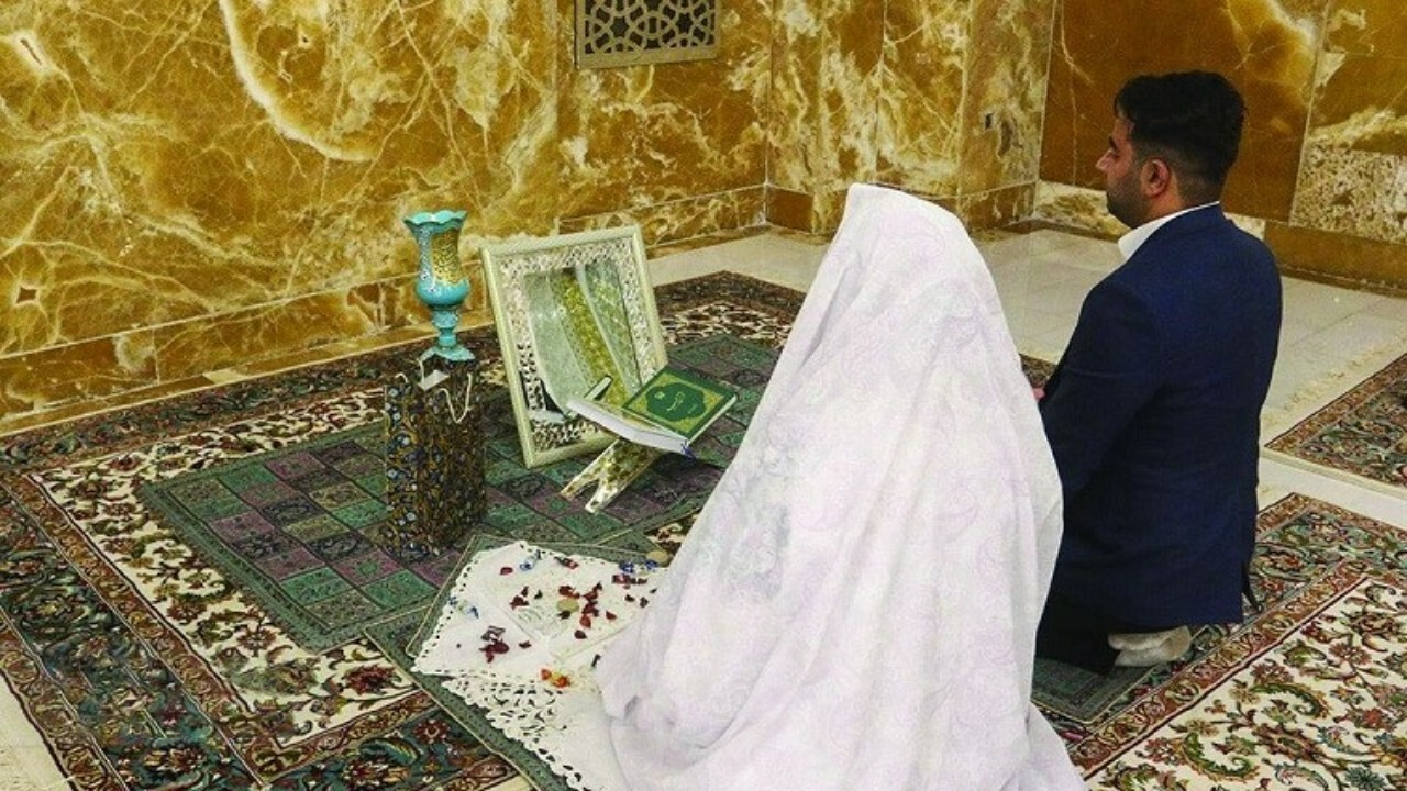 قلبهایی که در کوی حضرت رضا (ع) به هم میپیوندند + نماهنگ