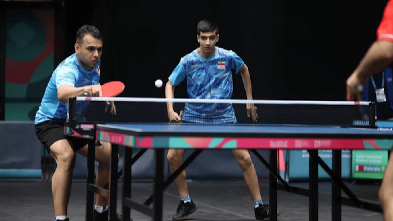 مدال برنز پینگ پنگ بازان ایران در بازیهای کشورهای اسلامی