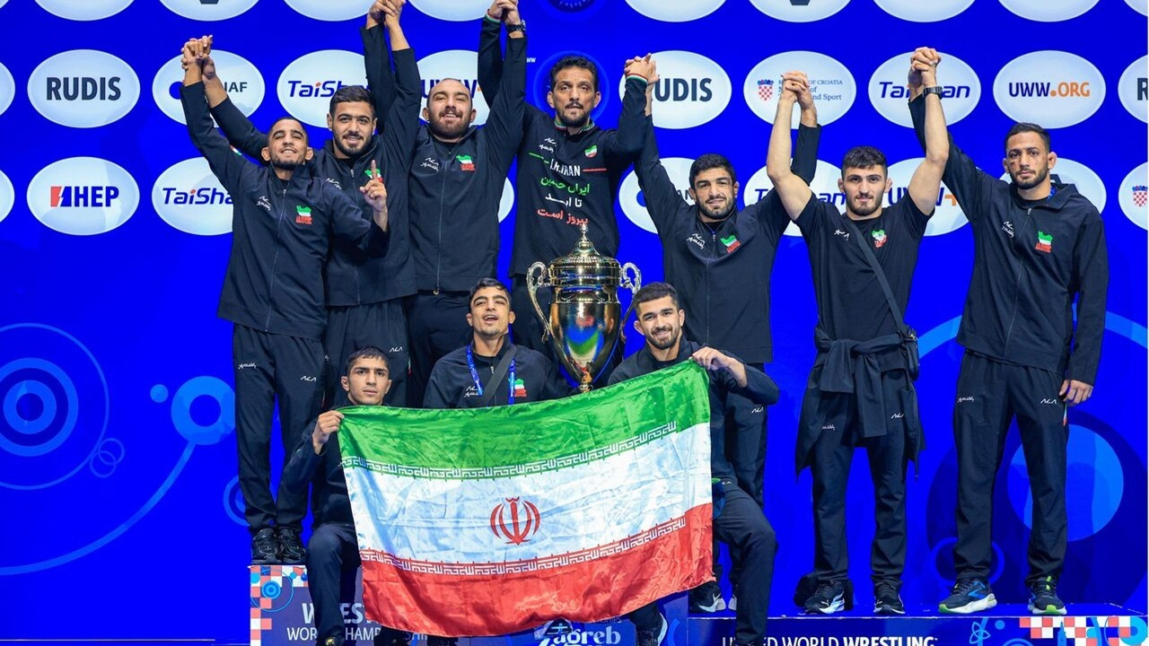 بدون تعارف با قهرمانان کشتی آزاد ایران + فیلم