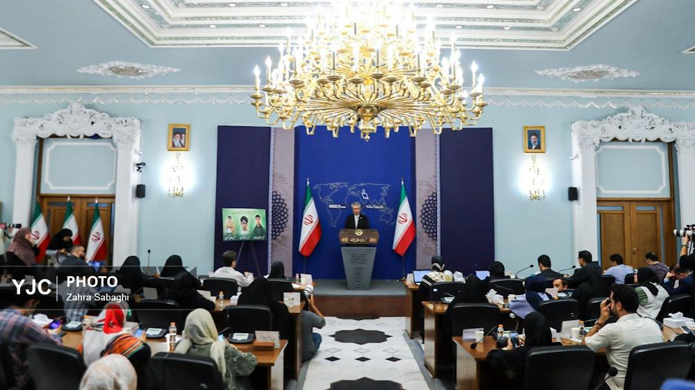 نشست خبری سخنگوی وزارت امور خارجه | ۵ مردادماه ۱۴۰۵