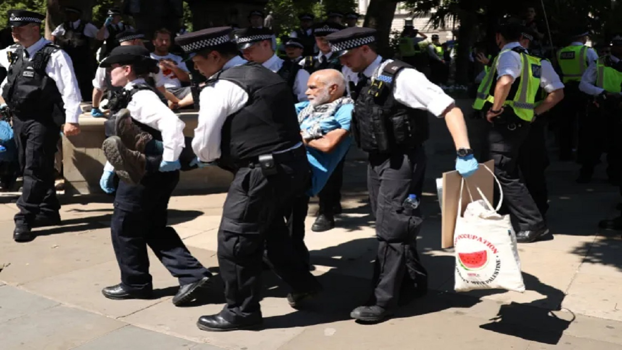 برنامهریزی اعتراضات در حمایت از فلسطین در ۱۸ شهر انگلیس