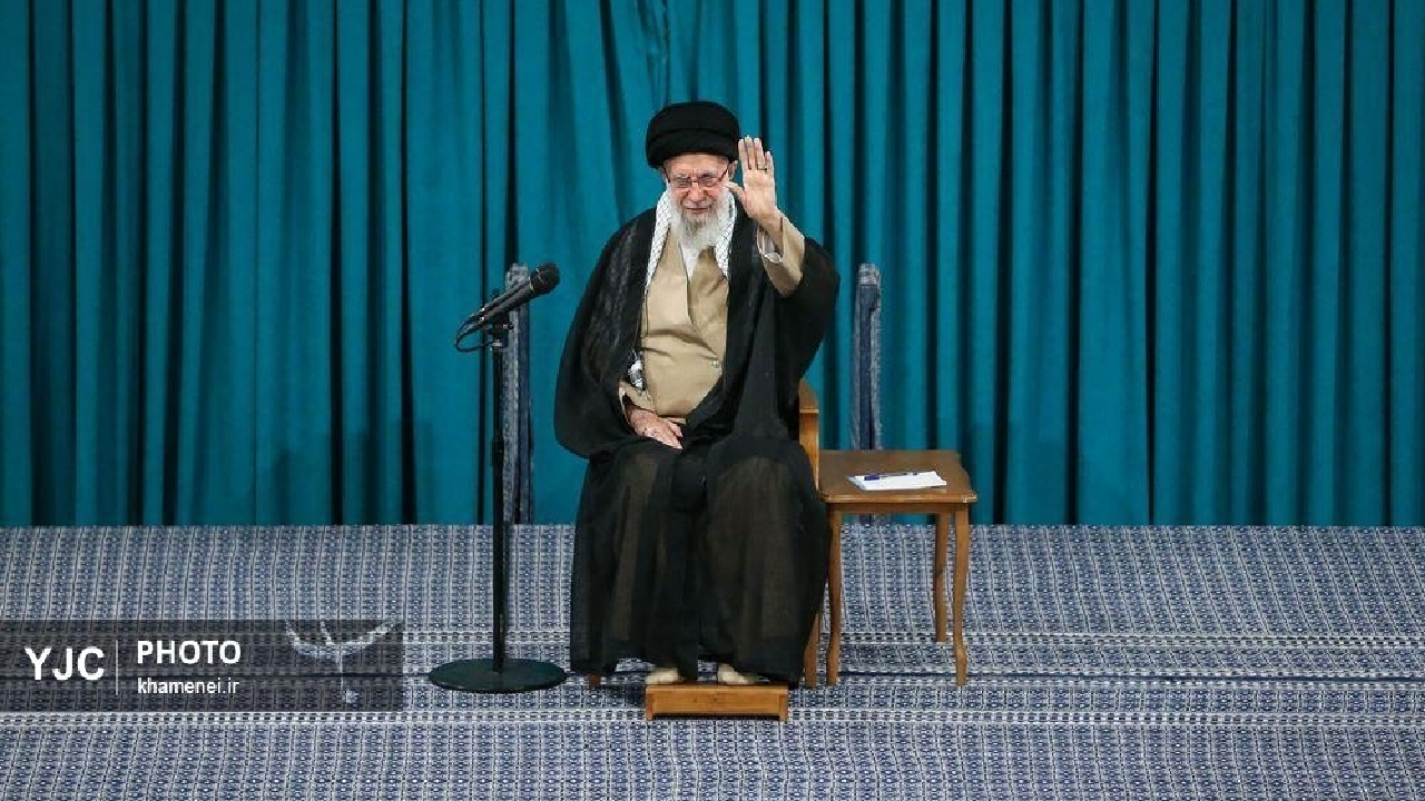 دیدار معلمان با رهبر معظم انقلاب آغاز شد