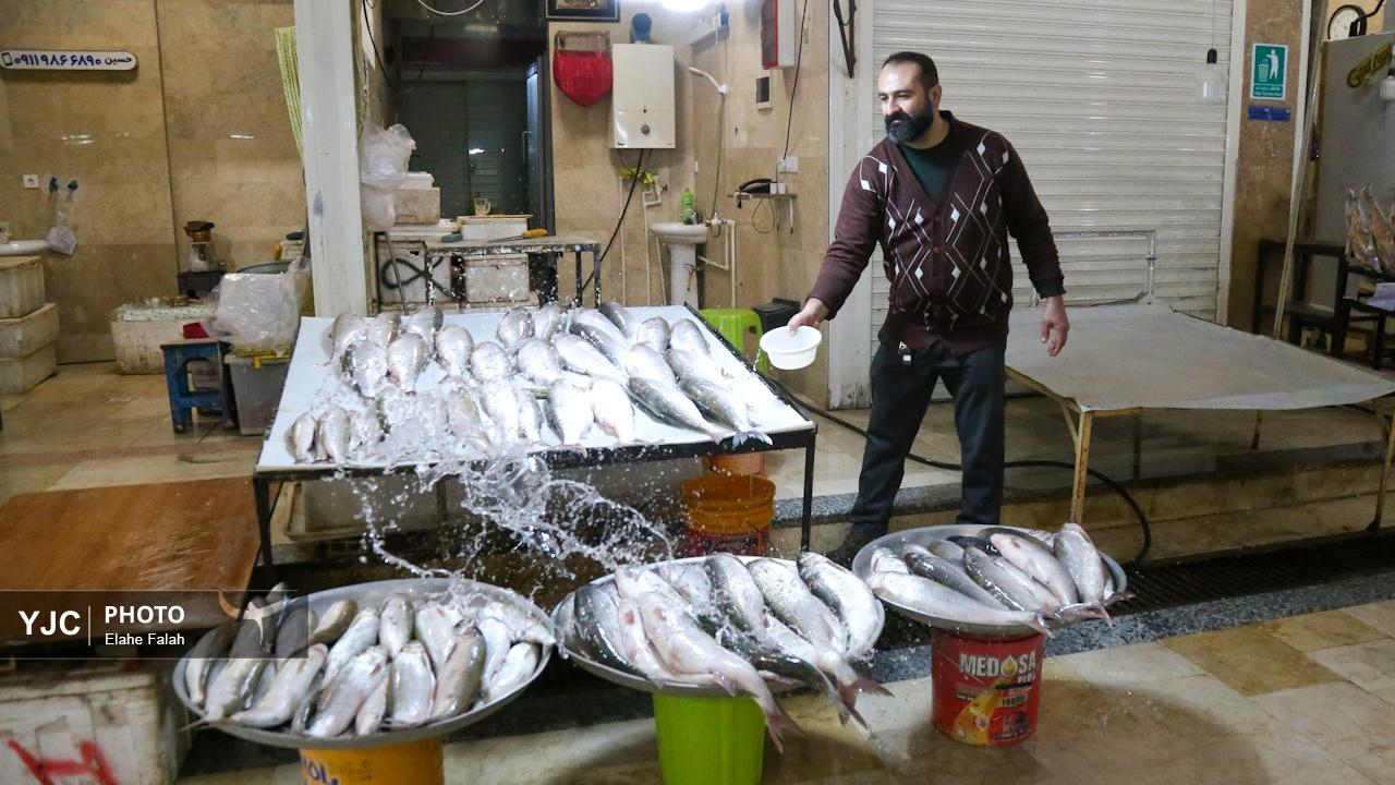 بازاری با  بوی دریا، صدای ماهیگیران و رنگ‌ ماهیان تازه