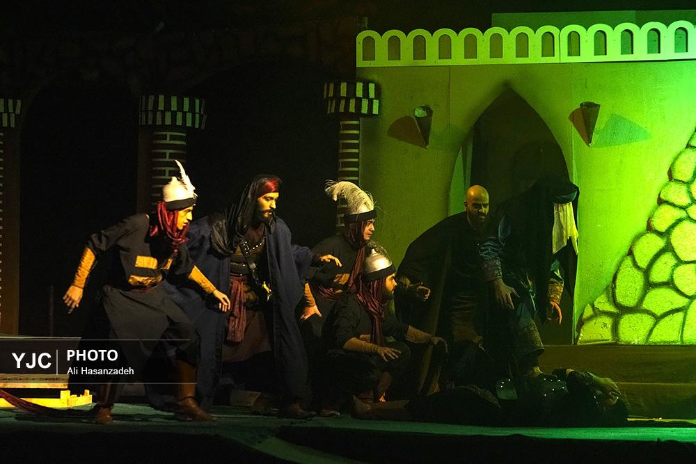 اجرای نمایش بزرگ فاطمه (س) در یزد