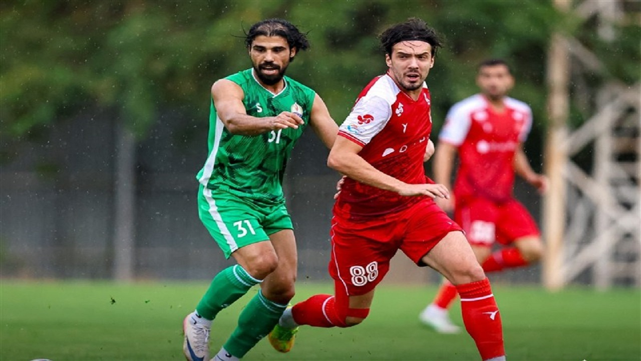 شکست پرسپولیس مقابل پارس جنوبی در دیدار تدارکاتی