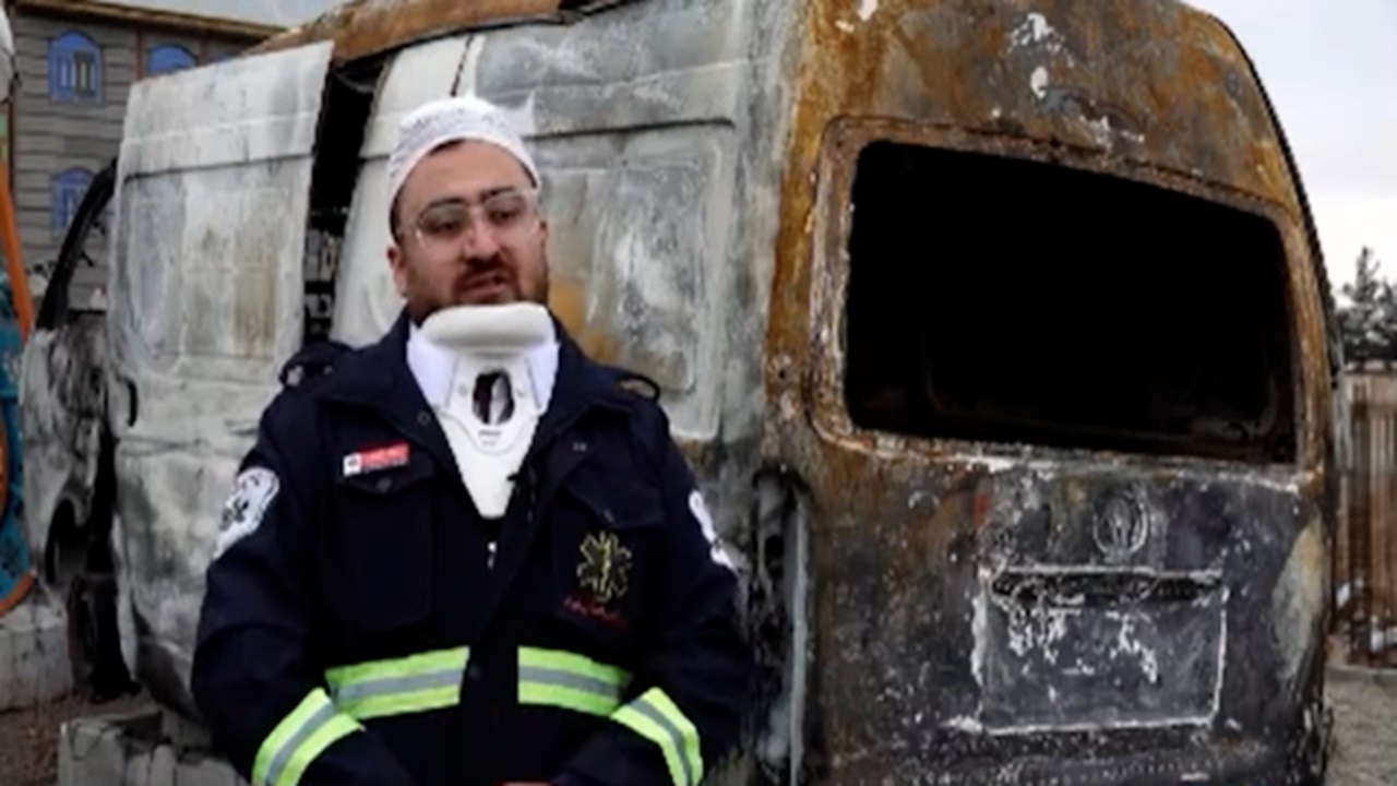 زخم و آتش بر تن ناجیان جان + فیلم