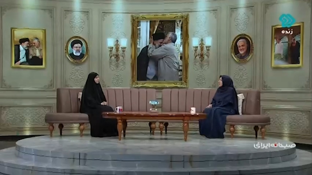 خاطره دختر سردار سلیمانی از محبت ویژه شهید رئیسی به پدرش + فیلم
