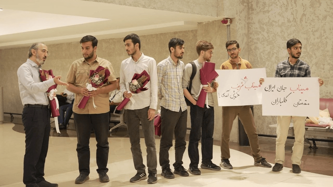 کاروان میناب به شریف رسید