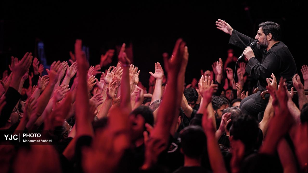 مراسم عزاداری شب شهادت حضرت فاطمه زهرا (س) در حسینیه ریحانة الحسین(ع)