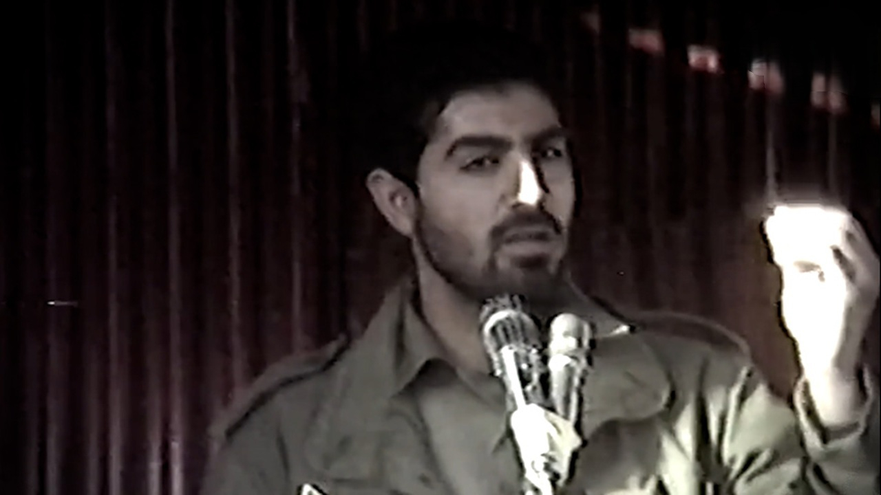 فیلم منتشرنشده از سخنرانی شهید سلیمانی در ایام فاطمیه در دوران دفاع مقدس