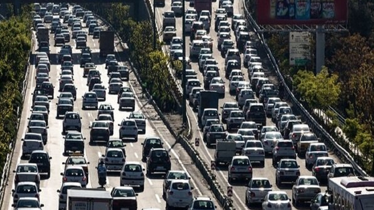 ترافیک صبحگاهی در اکثر معابر تهران سنگین است