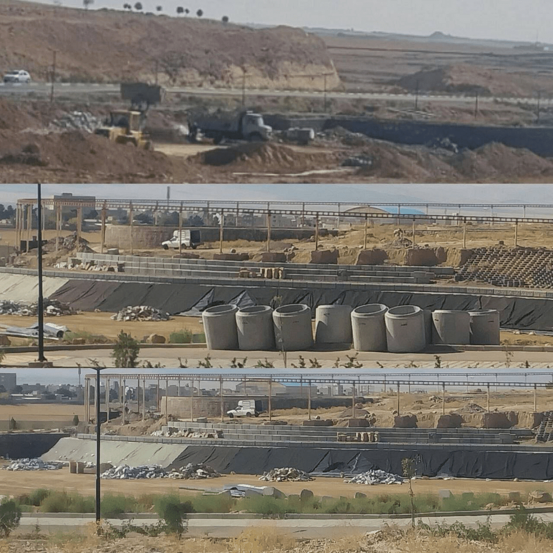 تسریع در عملیات اجرایی پروژه دریاچه مصنوعی پارک نشاط شهرستان قوچان