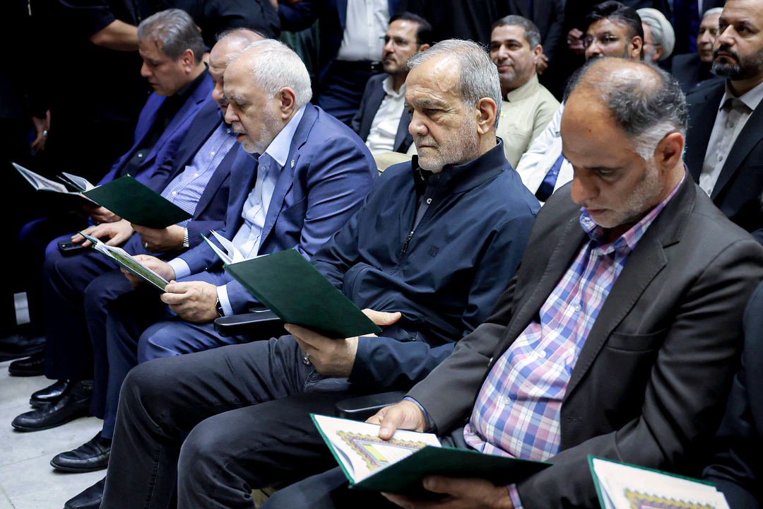 رئیس‌جمهور در مراسم یادبود احمد ناطق نوری شرکت کرد