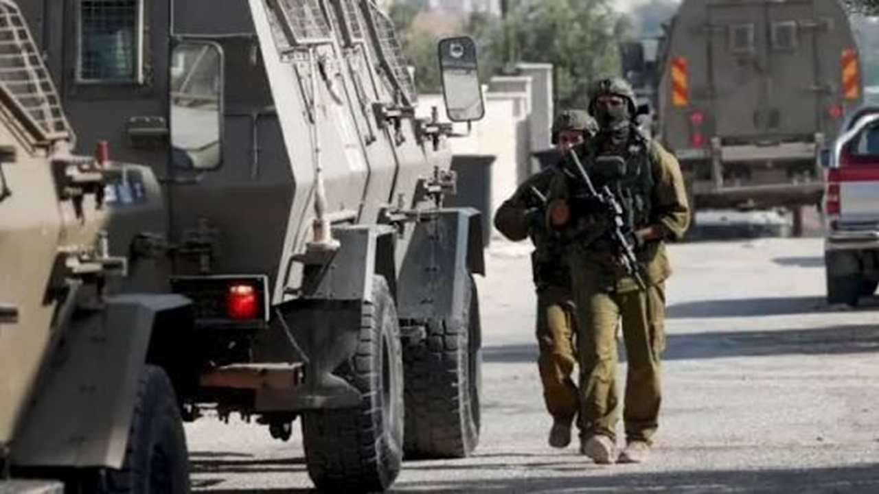 دستگیری دو جوان فلسطینی در یورش نیروهای اشغالگر به نابلس + فیلم