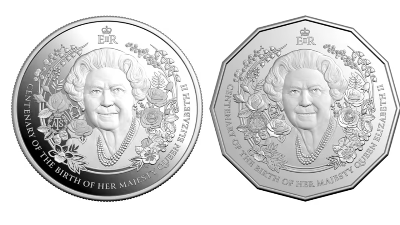 سکه‌های یادبود ملکه انگلیس در استرالیا سوژه خنده در فضای مجازی شد