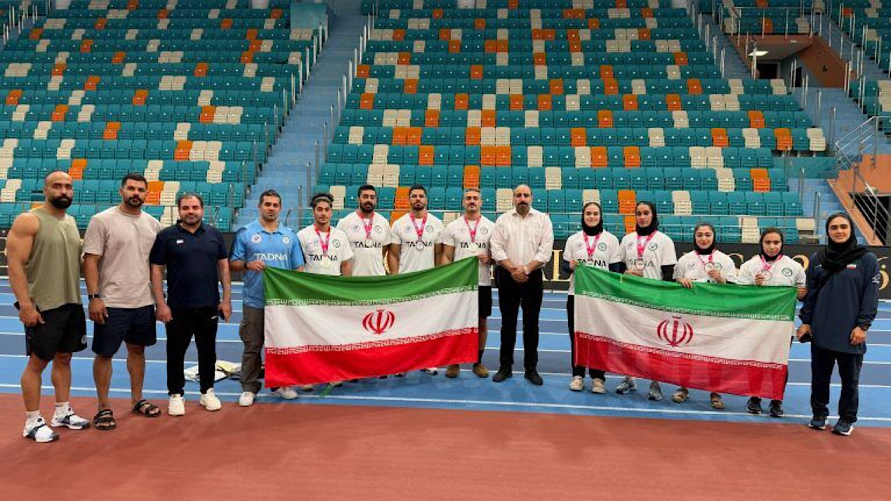 نایب قهرمانی تیم‌ ملی فانکشنال فیتنس ایران در آسیا