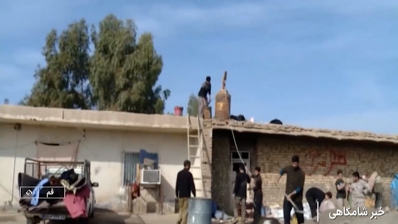 برگزاری رزمایش جهادگران بسیجی استان قم + فیلم