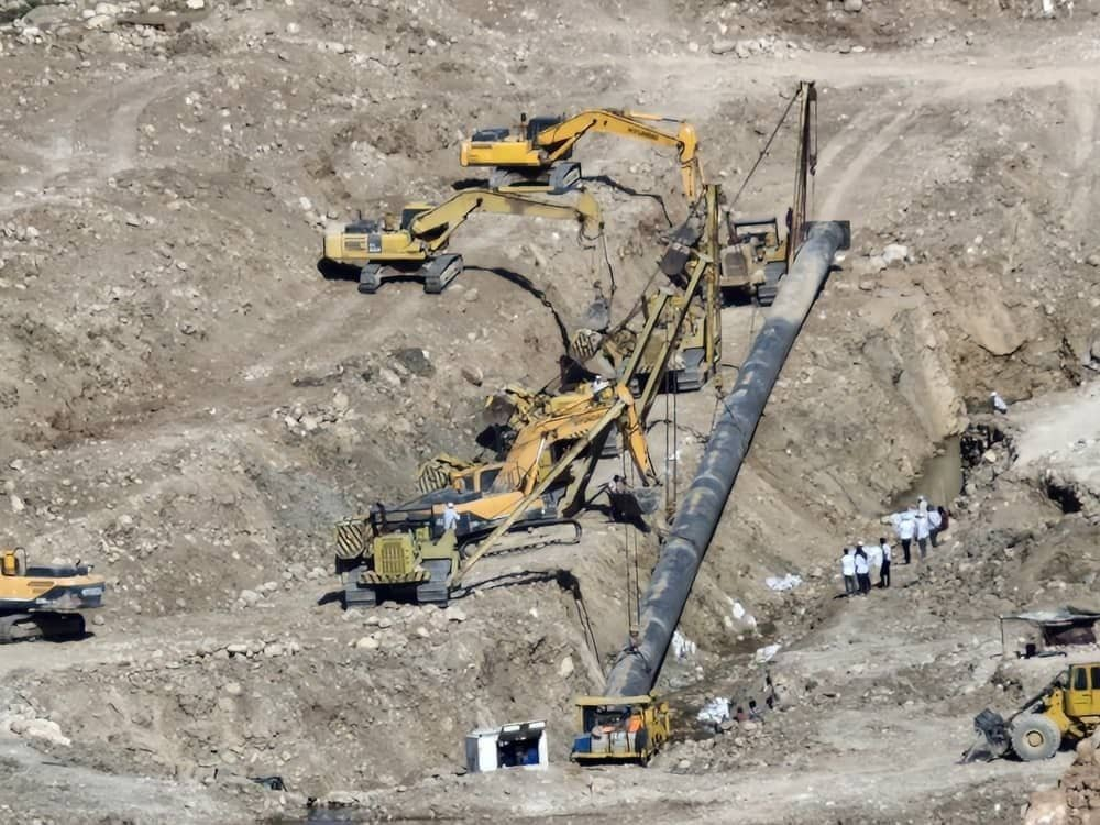 پیشرفت ۹۰ درصدی ابر پروژه خط لوله نهم انتقال گاز سراسری