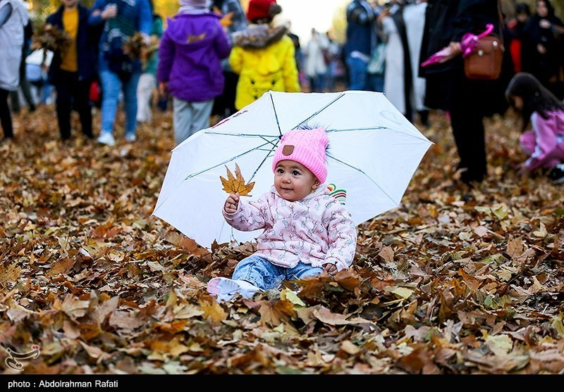 ‌حال خوش همدانی‌ها در یک روز پاییزی/ گزارش تسنیم را ببینید