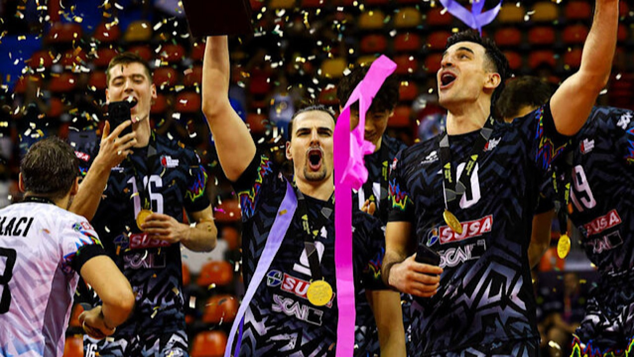 پروجا قهرمان والیبال باشگاه‌های جهان شد