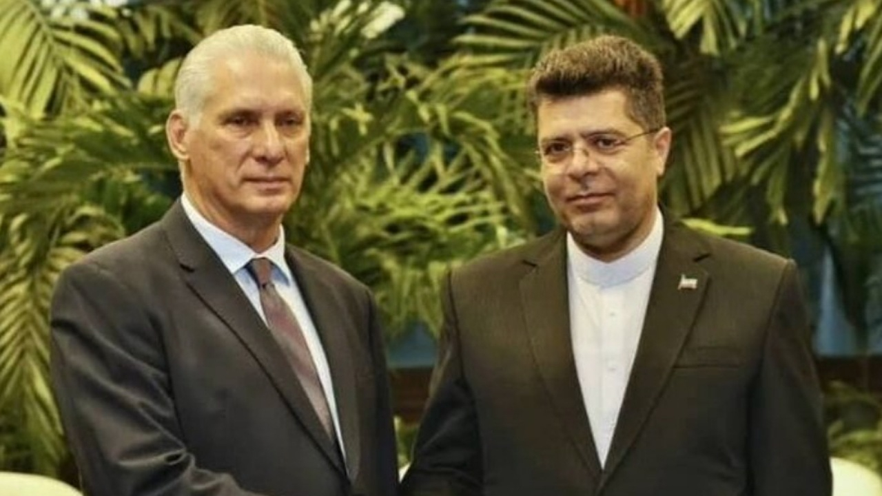 تسلیم استوارنامه سفیر جدید ایران در کوبا به رئیس جمهور این کشور