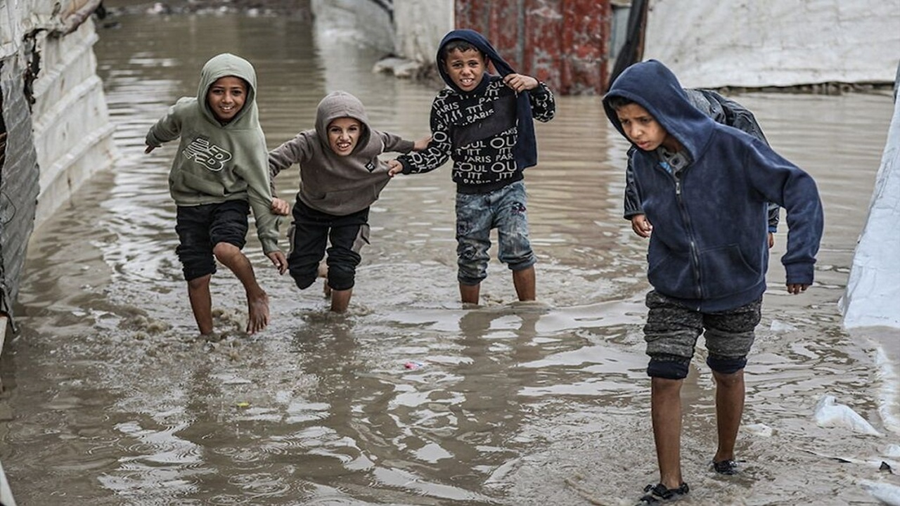 شرایط این روزهای آوارگان غزه + فیلم