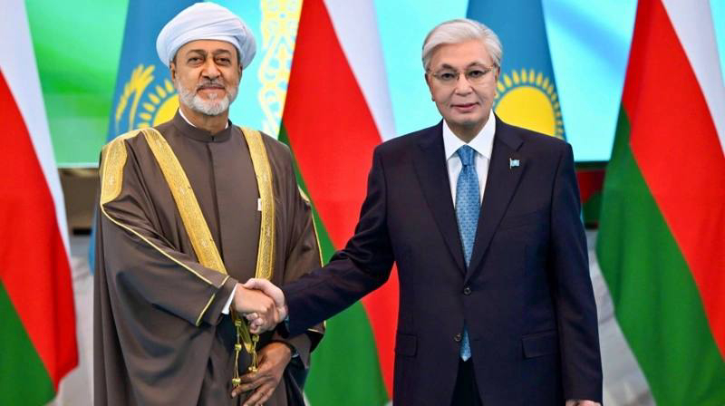 امضای ۸ سند همکاری بین قزاقستان و عمان