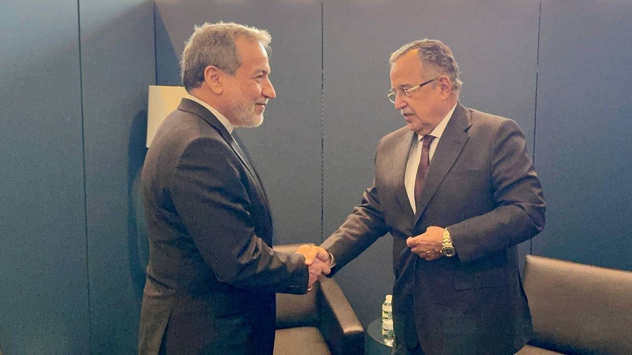 دیدار دبیرکل اتحادیه عرب با وزیر امور خارجه در حاشیه مجمع عمومی سازمان ملل