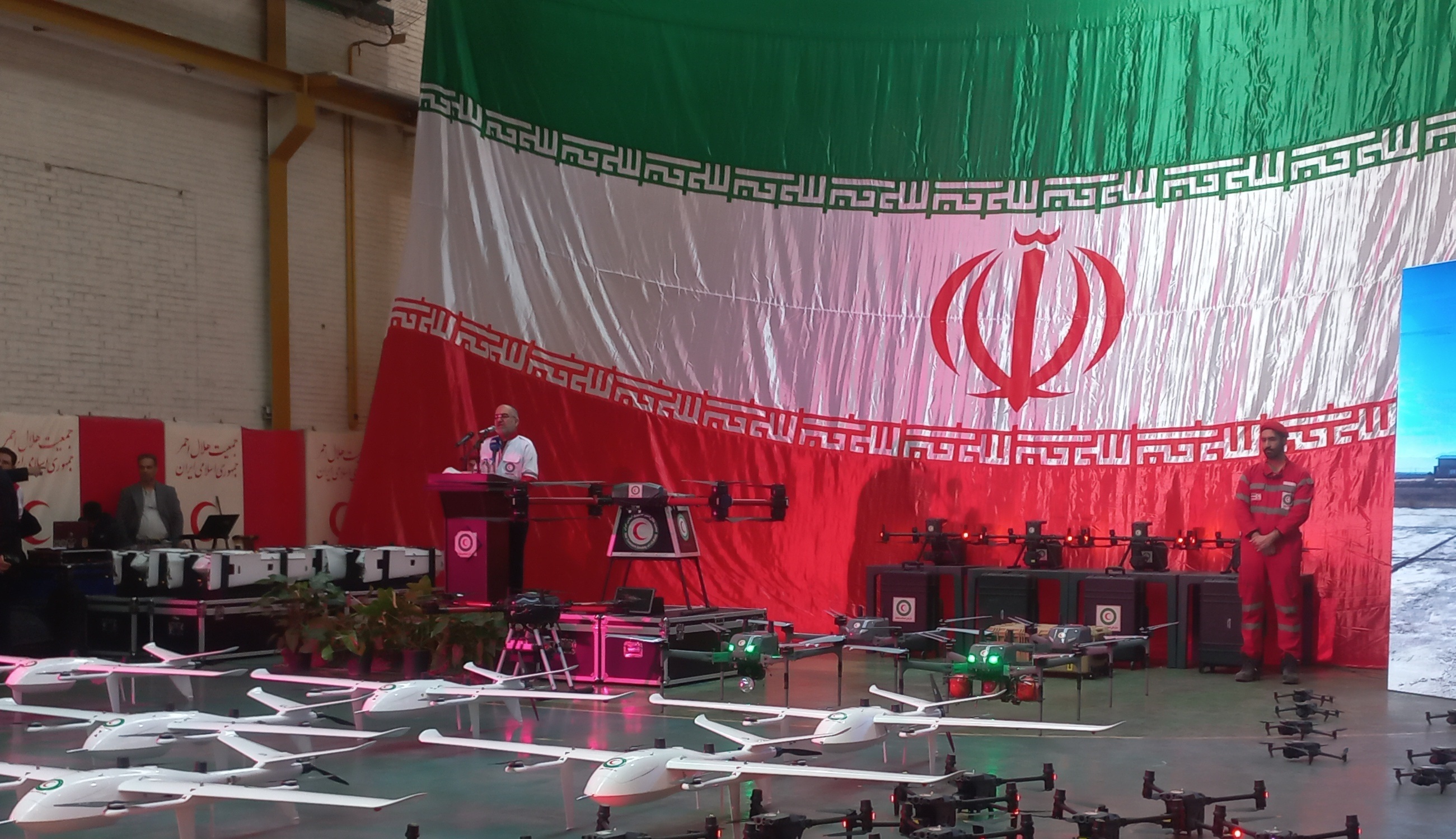 تحول بزرگ در امدادرسانی با الحاق ناوگان پهپادی به جمعیت هلال احمر