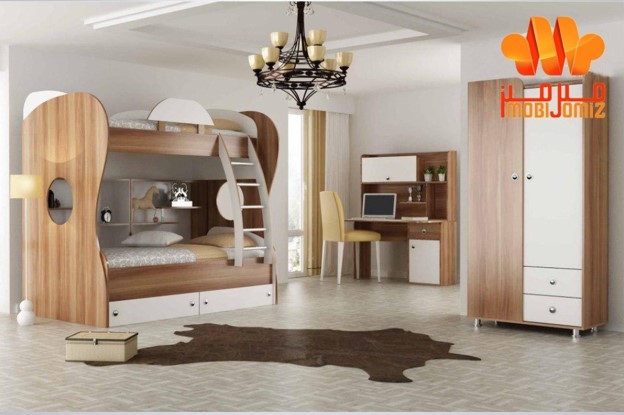 خرید تخت دو طبقه مدرن از طریق Instagram moblomiz