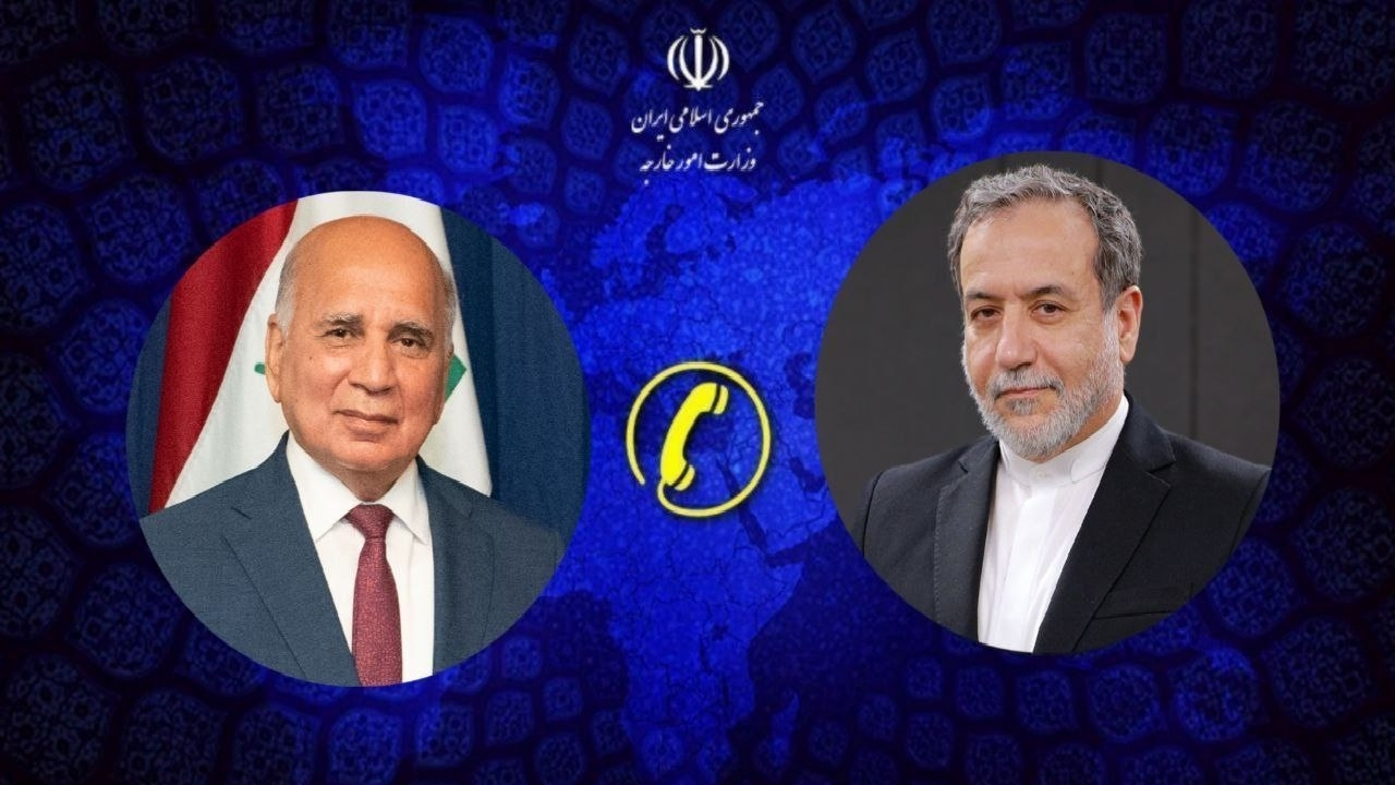 گفتوگوی تلفنی عراقچی با وزیر امور خارجه عراق